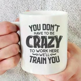 1pc 11oz interesting mug, send mug to colleagues, besties, friends (Color: White)