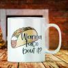 1pc Wanna Taco About It, Want to talk about it - Novelty Mug pun gift for her for him