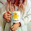 1pc Novelty Bird Mug with Funny Quote – Perfect Gift for Bird Lovers | Bird Themed Gift Ceramic Mug 11oz